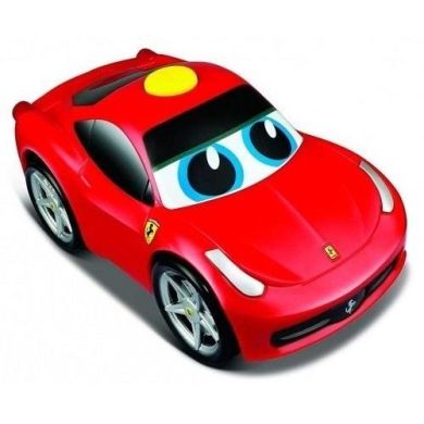 Машинка іграшкова BB Junior Ferrari 458 Italia світло/звук червона 16-81604, Червоний
