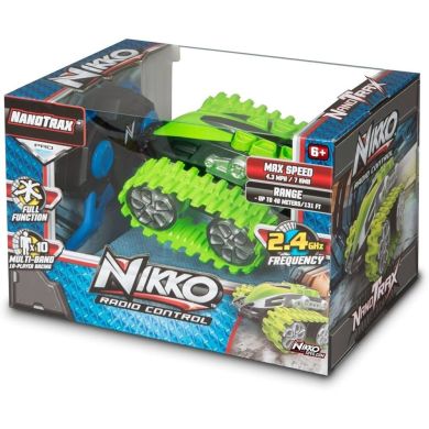 Машинка игрушечная на радиоуправлении NanoTrax Electric Green Nikko 10181