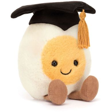 Мягкая игрушка Смешное вареное яйцо Выпускник Jellycat A6BEGR