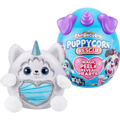 М'яка іграшка-сюрприз Rainbocorn-E (серія Puppycorn Rescue), 9261E