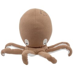 Мягкая игрушка Осьминог Морган коричневый 38 см 300110019