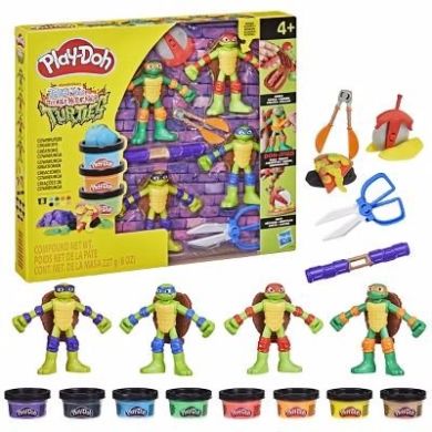 Набор для творчества с лепочной массой Ракушки-ниндзя: Ковабунга Play-Doh G0556