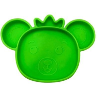 Нековзна силіконова тарілка bubba tropibear Frootimals FT00006