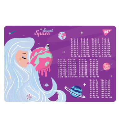 Підкладка для столу YES табл.множ. Cosmos 43 х 29 492040