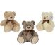 Плюшевая игрушка Nicotoy Медвежонок, 28 см, 3 вида, 0мес.+ 5812826