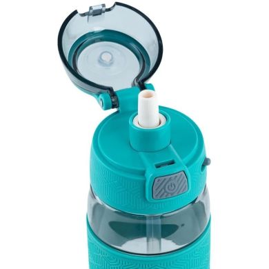 Бутылочка для воды 600 мл, серо-зеленая Kite K24-1201-1