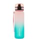 Пляшка для води UZSPACE Frosted 500 мл. Рожево-блакитна UzSpace 3026, Рожевий