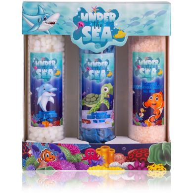 Подарунковий набір UNDER THE SEA (сіль для ванни 50г, бомба для ванни 30г, конфетті для ванни 10г) ACCENTRA 4015953675119