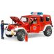 Пожарная техника Bruder Wrangler Unlimited Rubicon + фигурка пожарника 02528
