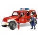 Пожарная техника Bruder Wrangler Unlimited Rubicon + фигурка пожарника 02528