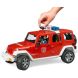 Пожарная техника Bruder Wrangler Unlimited Rubicon + фигурка пожарника 02528