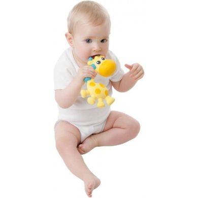 Прорізувач PlayGro Жираф Жовтий 186970, Жовтий