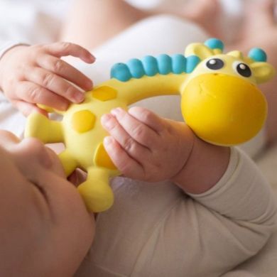 Прорізувач PlayGro Жираф Жовтий 186970, Жовтий