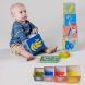 Розвиваючий сортер-пірамідка колекції Саванна Кубики Африка Taf Toys 12725