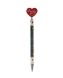 Ручка Santoro Little Wings з сердцем чорна 1034GJD01