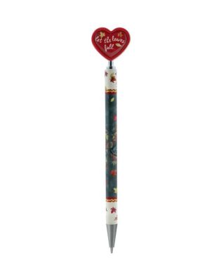 Ручка Santoro Little Wings з сердцем чорна 1034GJD01