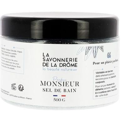 Сіль для ванни «Monsieur» для чоловіків, 500 г Savon de la Drôme 3760311954450