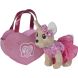Собачка CCL Рожеве серце, з сумочкою, 3+ Chi Chi Love 5890055