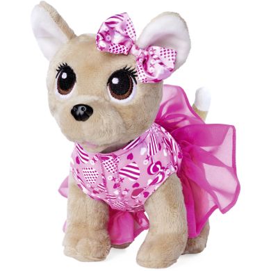 Собачка CCL Рожеве серце, з сумочкою, 3+ Chi Chi Love 5890055