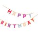 Святкова гірлянда Talking Tables Happy Birthday паперова рожева 3 м ROSE-GARLAND-HB