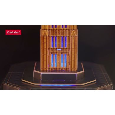Трехмерная головоломка-конструктор с LED подсветкой БИГ БЕН Cubic Fun L537h