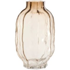 Ваза &Oslash;25x44,5 см TEJEDA, скло, прозоре, світло-коричневе Light&Living 5750361