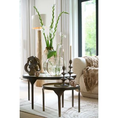 Ваза &Oslash;25x44,5 см TEJEDA, стекло, прозрачное, светло-коричневое Light&Living 5750361
