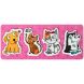 Закладки пластиковые 4x20шт, 35х50 мм, Pets KITE K22-479-5
