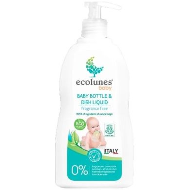 Засіб для миття дитячого посуду, бутилок, сосок Ecolunes 500 мл 8681980090025