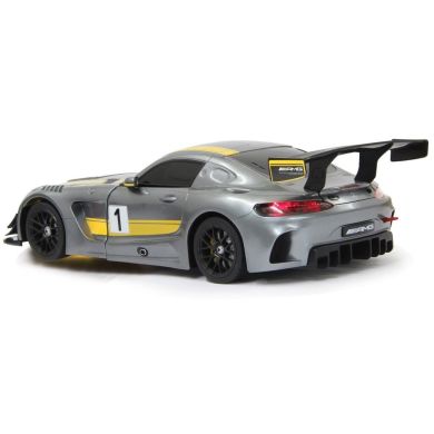 Автомобиль на радиоуправлении Mercedes-Benz AMG GT3 1:14 серый 2,4 Rastar Jamara 410028