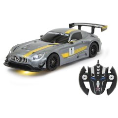 Автомобиль на радиоуправлении Mercedes-Benz AMG GT3 1:14 серый 2,4 Rastar Jamara 410028