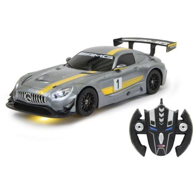 Автомобиль на радиоуправлении Mercedes-Benz AMG GT3 1:14 серый 2,4 Rastar Jamara 410028
