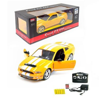 Автомобиль на радиоуправлении MZ жёлтый Ford Mustang GT500 1:14 2170