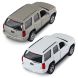 Автомодель CHEVROLET TAHOE 2008 (білий, сірий) 250382W