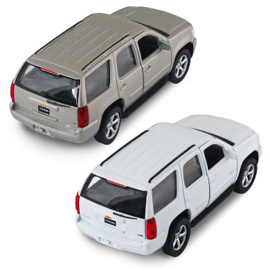 Автомодель CHEVROLET TAHOE 2008 (білий, сірий) 250382W