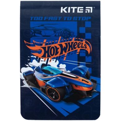 Блокнот Kite Hot Wheels 48 аркушів, клітинка HW23-224