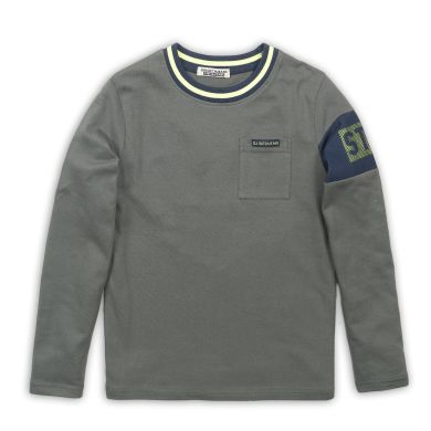 Свитшот детский на мальчика DJ Dutchjeans 122 Хаки D36172-45