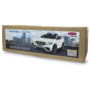 Електромобіль Mercedes-Benz AMG GLC 63 S Coupe, чорний Jamara 460648