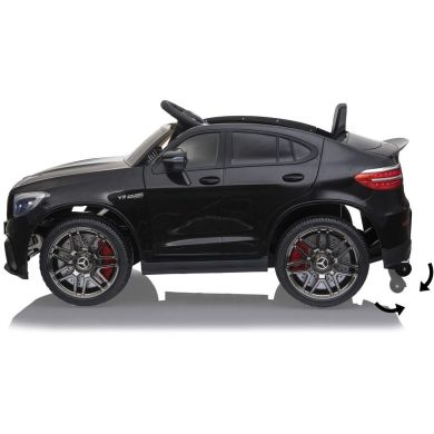 Електромобіль Mercedes-Benz AMG GLC 63 S Coupe, чорний Jamara 460648