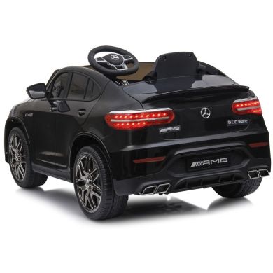 Електромобіль Mercedes-Benz AMG GLC 63 S Coupe, чорний Jamara 460648