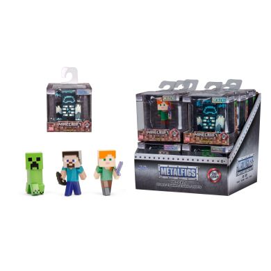 Фигурка металлическая Майнкрафт, 4 вида, высота 6,5 см, 8+ JADA 253260003