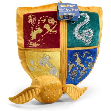 Герб Хогвартса и плюшевый Золотой Снитч, Гарри Поттер The Noble collection NN7567