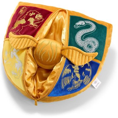 Герб Хогвартса и плюшевый Золотой Снитч, Гарри Поттер The Noble collection NN7567
