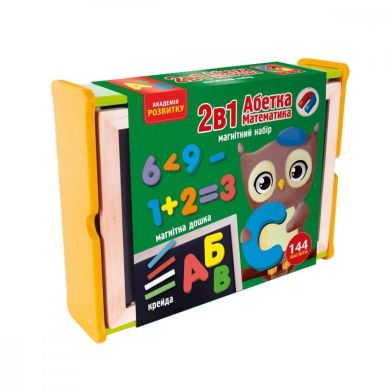 Гра настільна Vladi Toys Магнітний розвиваючий набір з дошкою VT5411-17