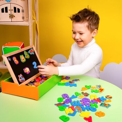Гра настільна Vladi Toys Магнітний розвиваючий набір з дошкою VT5411-17