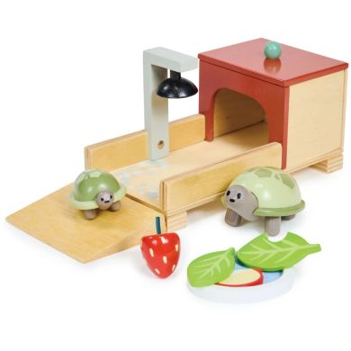 Іграшка з дерева Набір домашніх тварин Черепаха Tender Leaf Toys TL8167