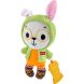 Іграшка Зайчик-обіймашка з прорізувачем Fisher-Price JLB87