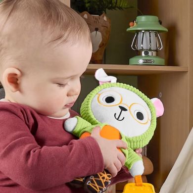 Іграшка Зайчик-обіймашка з прорізувачем Fisher-Price JLB87