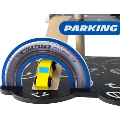 Игрушка Парковка Michelin, деревянная, Klein 3404