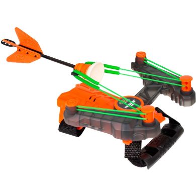 Іграшковий лук на зап'ясток серії Air Storm WRIST BOW (помаранчевий, 3 стріли) Zing AS140O